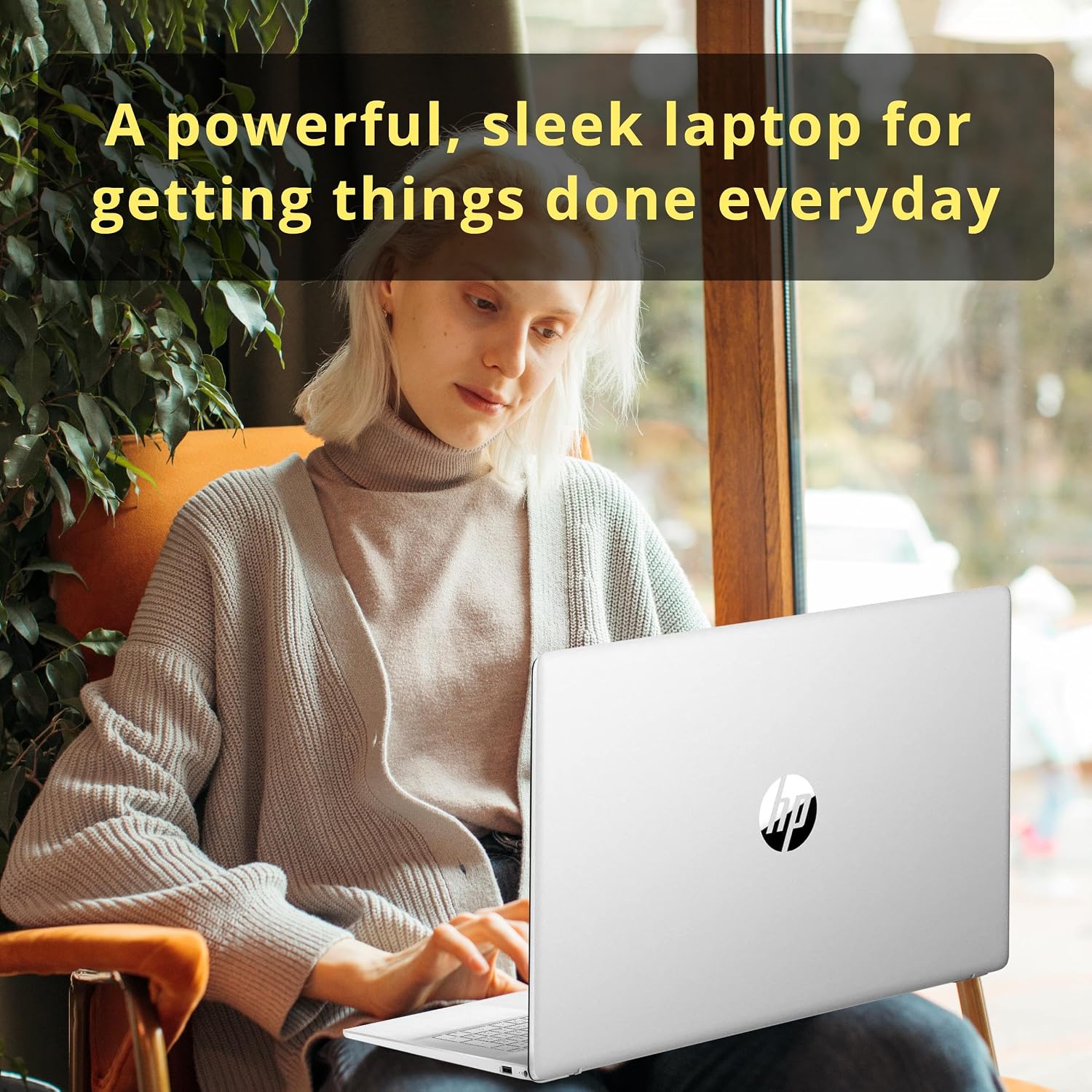 HP 15.6' Full HD Business Laptop, AMD Ryzen 5 7520U Processor, 16GB RAM, 512GB SSD, AMD Radeon Graphics, Bluetooth, Wi-Fi, Win11 Pro, Silver, 32GB Hotface USB Card