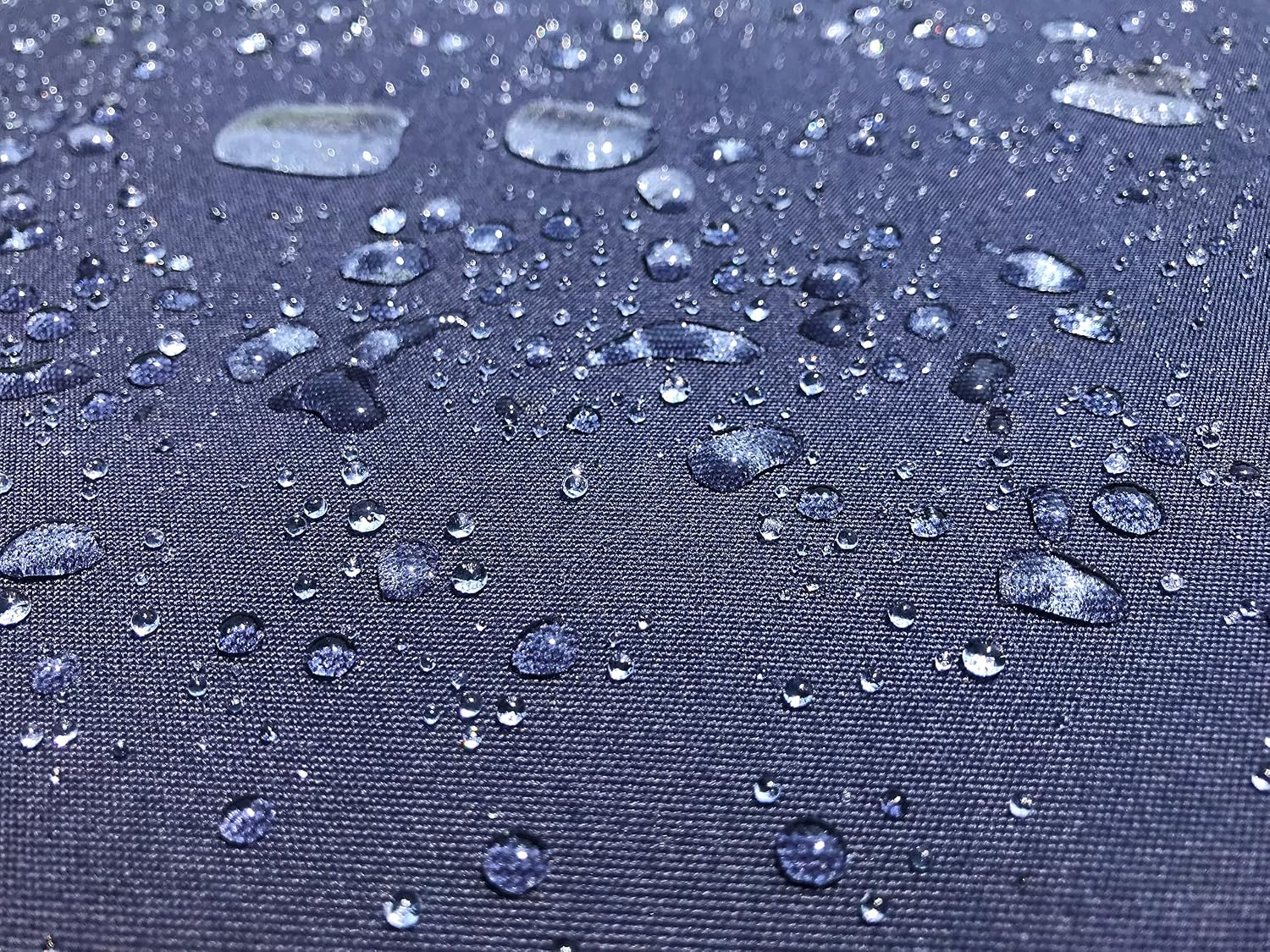 Outdoor/Indoor Sunbrella Curtain 84 inch x 50 inch with 8 Stainless Steel Grommets Canvas True Blue